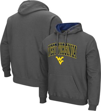 Colosseum Mens Colosseum Charcoal West Virginia Mountaineers Arch & Logo 3.0 Pullover Hoodie at Nordstrom, Size Medium
