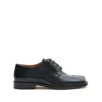 Maison Margiela Tabi Veterschoenen - Heren - Nette schoenen - Zwart - 41 EU - Leer - Schoenen