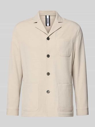 Digel Relaxed Fit Hemdjacke mit Viskose-Anteil Modell Bill in Beige, Gr&ouml;&szlig;e 48