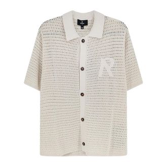 Represent Pico Knit Shirt - Heren - Vesten - Beige - M - Katoen - Truien & Vesten