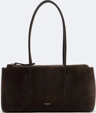 DeMellier Stockholm suede shoulder bag