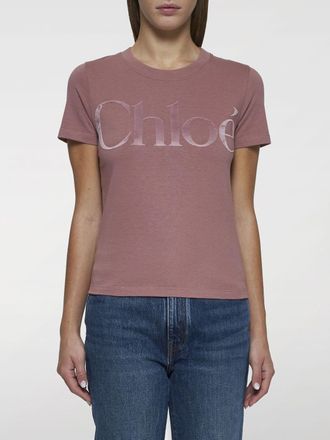 Chlo&eacute; T-Shirt CHLO&Eacute; Woman color Pink
