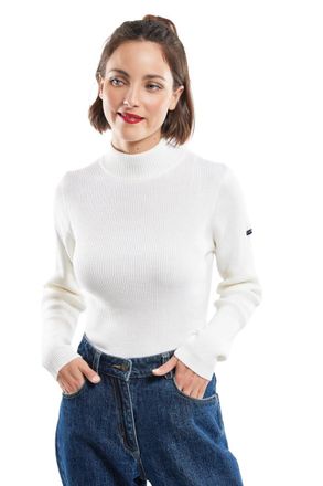Armor Lux Armor Lux Womens Combourg Sweater, Milky, UK 12