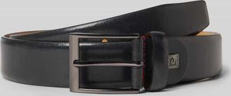 Pierre Cardin G&uuml;rtel mit Label-Detail in Black, Gr&ouml;&szlig;e 100