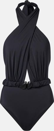 Johanna Ortiz Costume intero allacciato al collo