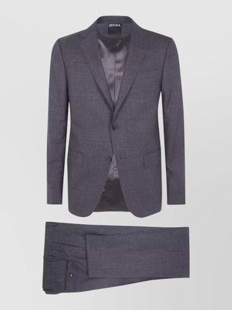 Ermenegildo Zegna tailoring suit single breasted notch lapel