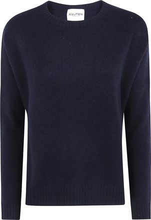 Kujten Kujten, Truien & Vesten, Dames, Zwart, M, Cashmere Truien