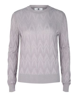 M Missoni Zigzag Crewneck Sweater