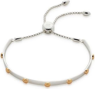 Monica Vinader Sterling Silver Fiji Stud Bracelet