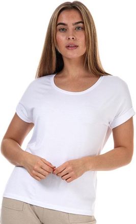 Only Moster T-shirt voor dames, wit