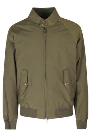 Baracuta Beech G9 Baracuta Cloth Cotton-Blend Harrington Jacket