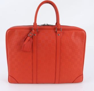 Louis Vuitton Fusion Leather Briefcase (Pre-Owned)
