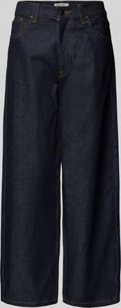 Carhartt Work in Progress Jeans mit weitem Bein Modell Brandon in Dunkelblau, Größe XS