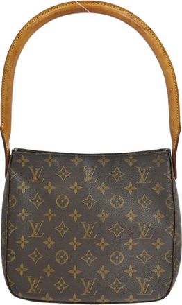 Louis Vuitton Monogram Looping Handbag Monogram Canvas Brown Canvas Handbag (Pre-Owned)