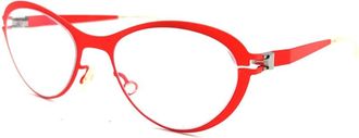 Mykita Stijlvolle Zonnebril - unisex - Brillen - Rood - 46 MM - Accessoires