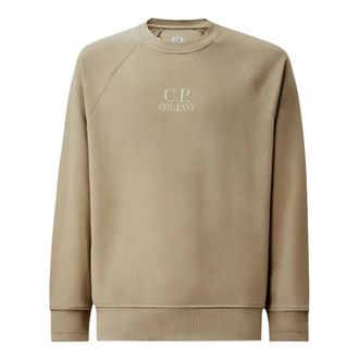 C.P. Company C.P. Company - Sudadera con logo bordado - Sweatshirts & Hoodies - Hombre - Beige - 3XL