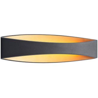 Arcchio L&aacute;mpara De Pared Led jelle En Negro Aluminio - Arcchio