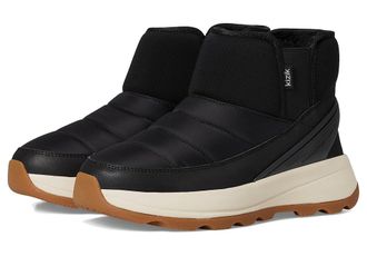 Kizik Juno 2 Low Hands-Free Womens Snow Shoes Black/Whitecap Gray : 11 M, Synthetic