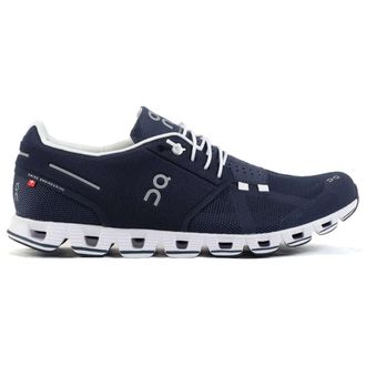 On Cloud Mesh Mens Lace Up Trainers - Navy White - Size:UK 12.5