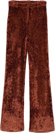 Aya Muse Rust Cyro Broek - Dames - Wijde Broeken - Oranje - XS - Broeken