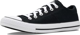 Converse Chuck Taylor All Star Madison Low Top Sneaker Womens Shoes Black/Natural Ivory/White : 5.5 B - Medium, Canvas