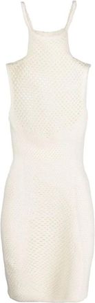 Isa Boulder Map Mini Jurk - Dames - Korte kleedjes - Beige - S - Kleedjes