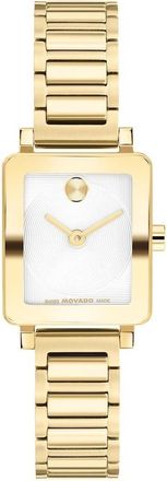 Movado Bold Evolution 2.0 Mini Quartz White Dial Ladies Watch 3601328