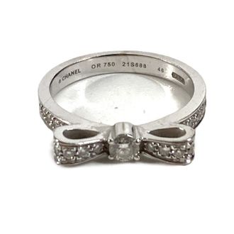 Chanel White Gold (18K) Band Ring (Pre-Owned)