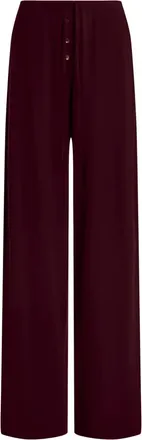 12 Storeez Pantaloni in maglia con coulisse - Rosso