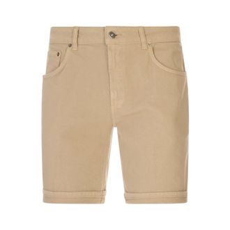 Dondup Casual Shorts, male, Brown, Size: W33 Mius Bermuda