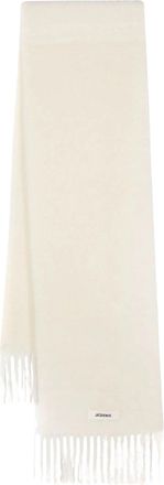 Jacquemus Carro Fringed Soft Long Scarf