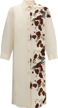 Khaite Beige Silk Casual Womens Dress