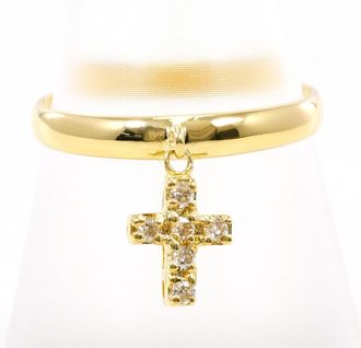 C&A Yellow Gold Yellow Gold (18K) Band Ring (Pre-Owned)