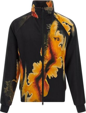 Yohji Yamamoto AOP Track Top 3-Stripes - Heren - Vesten met rits - Veelkleurig - S - Polyester - Hoodies & sweatvesten