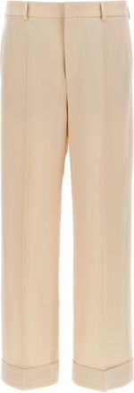 Valentino Beige Wool Pants