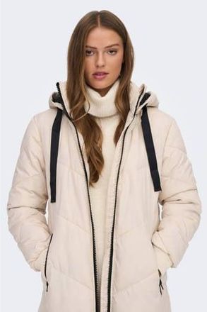 Jacqueline de Yong gewatteerde jas JDYSKYLAR ecru