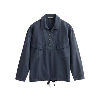 A Kind Of Guise A Kind OF Guise - Jabali Shirt - Heren - Jassen - Blauw - Maat: M Katoen