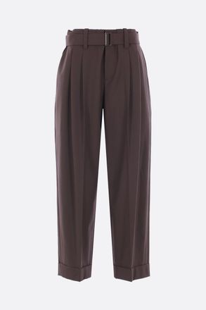 Brunello Cucinelli Sartorial Baggy Wool Pants