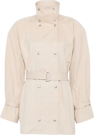 Magda Butrym Trench in cotone - Toni neutri