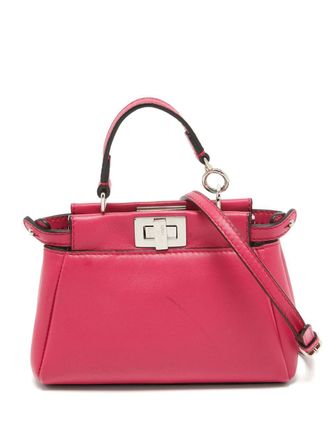 Fendi 2015 micro Peekaboo two-way bag - Pink