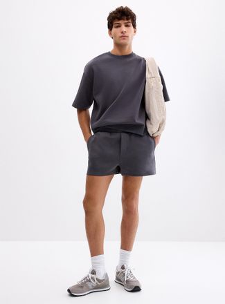 Le 31 Mens Structured jersey short Inseam: 3