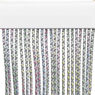 Made in Italy Cortina De Cord&oacute;n medusa 125 X 230 Cm - Multicolor