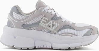 Emporio Armani Mens Crave Sneaker - Grey / White - Size: 11