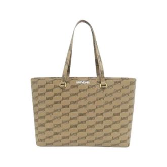 Balenciaga Pre-owned Tote Bags, female, Beige, Size: ONE SIZE Pre-owned Canvas balenciaga-bags