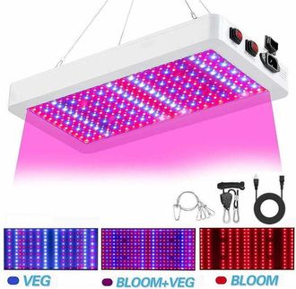 OEM Luz De Cultivo Led Para Plantas De Interior 1000/2000w Luz De Cultivo 216/312 Led De Espectro Completo Vegetales Y Flores Las Plantas De Interior Crec