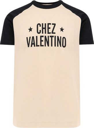 Valentino T-Shirt In Cotone Chez