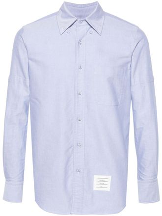 Thom Browne armband verfraaid katoenen overhemd