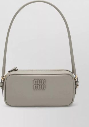 Miu Miu matelass&eacute; leather clutch bag