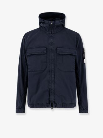 Stone Island Stretch Cotton Twill-TC Jacket - STONE ISLAND - gender_Man