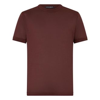 Dolce & Gabbana Heren, Tops, Rood, Maat: S Zijde